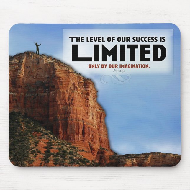 Tapis De Souris Niveau de coutume Mousepad de succès (Devant)