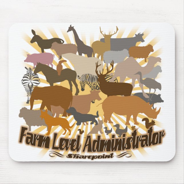 Tapis De Souris Niveau de la ferme Mousepad (Devant)