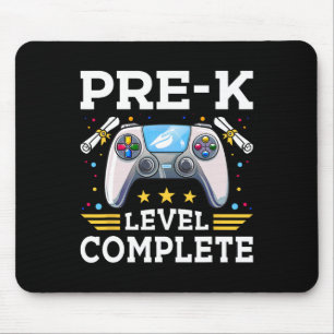 Tapis De Souris Niveau Pré-K Complet Gamer Cl De 2025 Graduation K