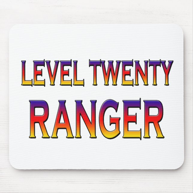 Tapis De Souris Niveau vingt ranger (Devant)