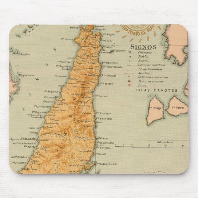 Tapis De Souris No 22 Cebu (Devant)