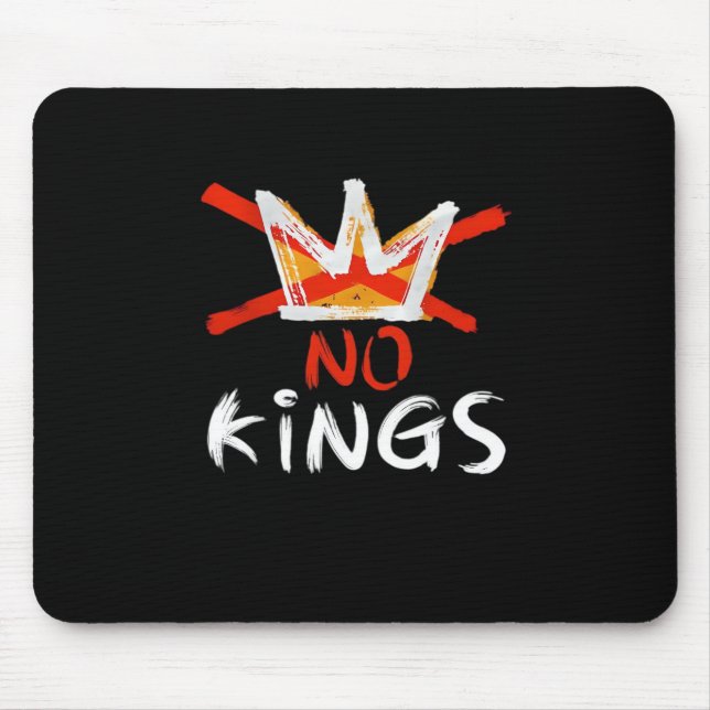 Tapis De Souris No King Funny Quote Retro Creative Style (Devant)