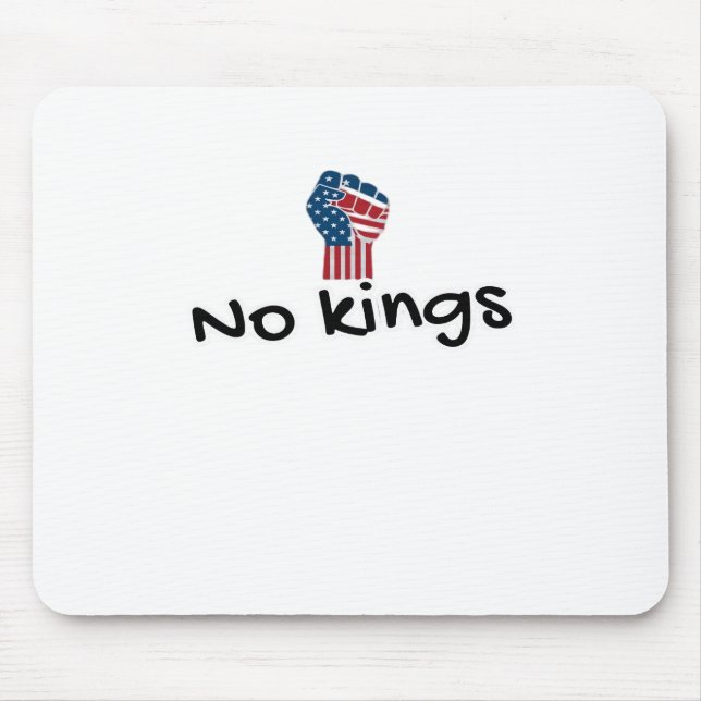 Tapis De Souris No Kings In America Classic Minimal Clean (Devant)