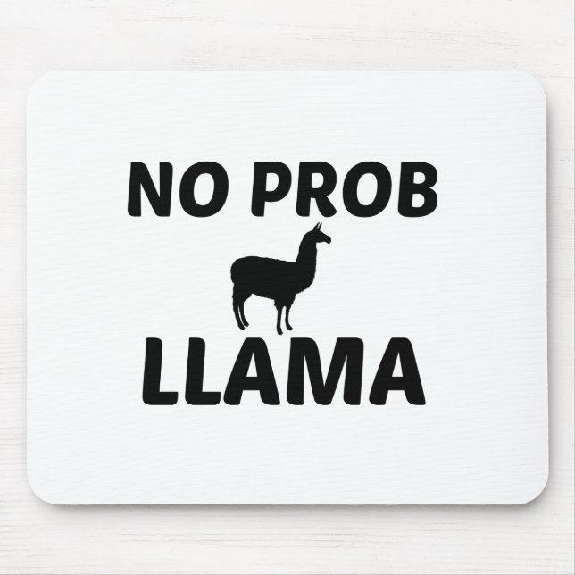 TAPIS DE SOURIS NO PROB LLAMA (Devant)