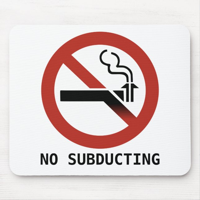 Tapis De Souris No Subducting Logo Mousepad (Devant)