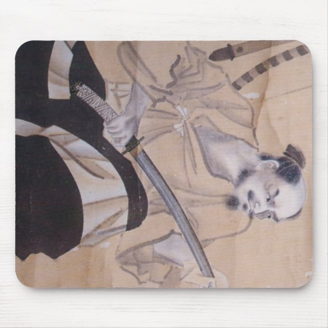 Tapis De Souris Nobufusa-Samouraïs de baba (Devant)