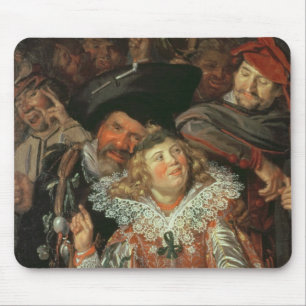 Tapis De Souris Noceurs de Shrovetide (Merry Company) c.1615 (o