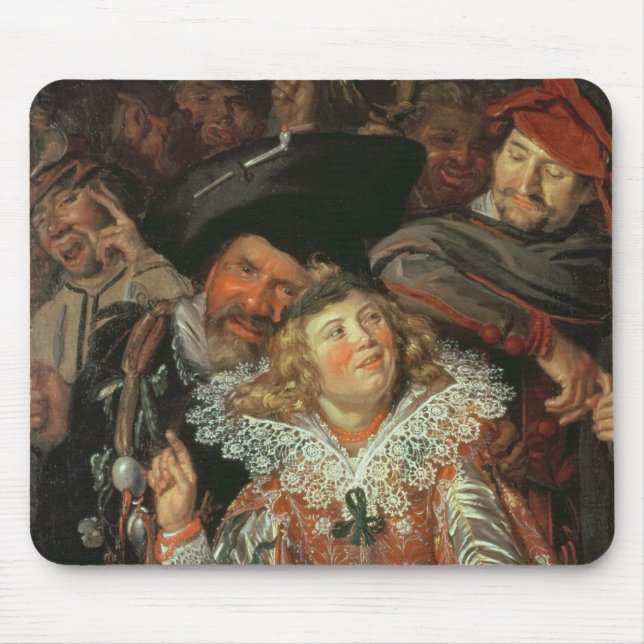 Tapis De Souris Noceurs de Shrovetide (Merry Company) c.1615 (o (Devant)