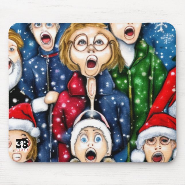 Tapis De Souris Noël (Devant)