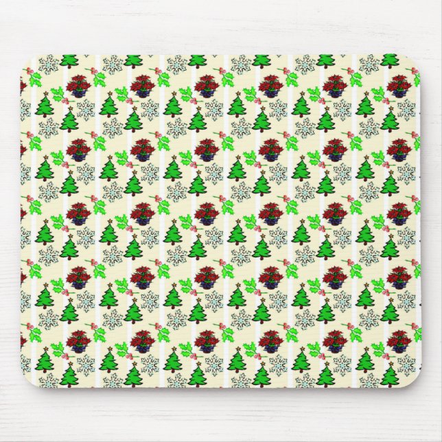 Tapis De Souris Noël (Devant)
