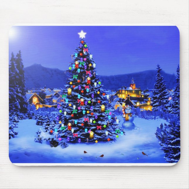 Tapis De Souris Noël (Devant)