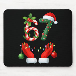 Tapis De Souris Noël 67 Six Sept Mème Pyjama Fêtes Génération Al