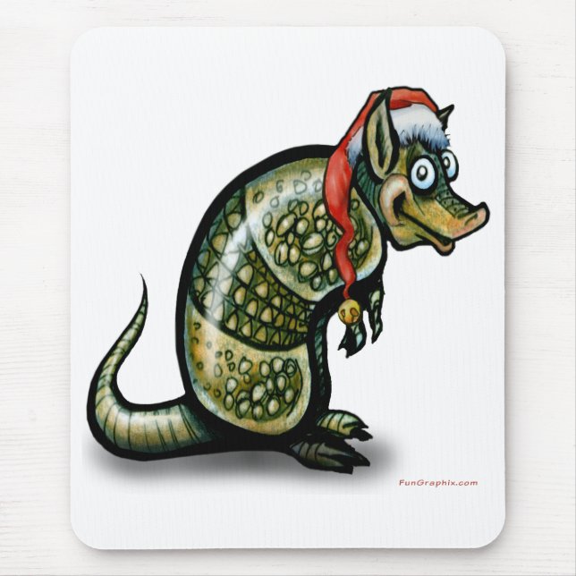 Tapis De Souris Noël Armadillo (Devant)
