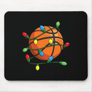 Tapis De Souris Noël Bysketbyll Byll Xmas Lumières Fun Boys Hommes