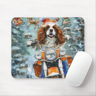 Tapis De Souris Noël Cavalier King Charles Spaniel