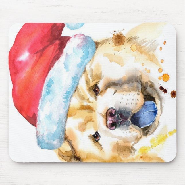 Tapis De Souris NOËL CHOW CHOW CHOW CHOW CHOG | Couverture décorat (Devant)