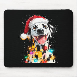 Tapis De Souris Noël Dalmatien Femme Manches Longues 