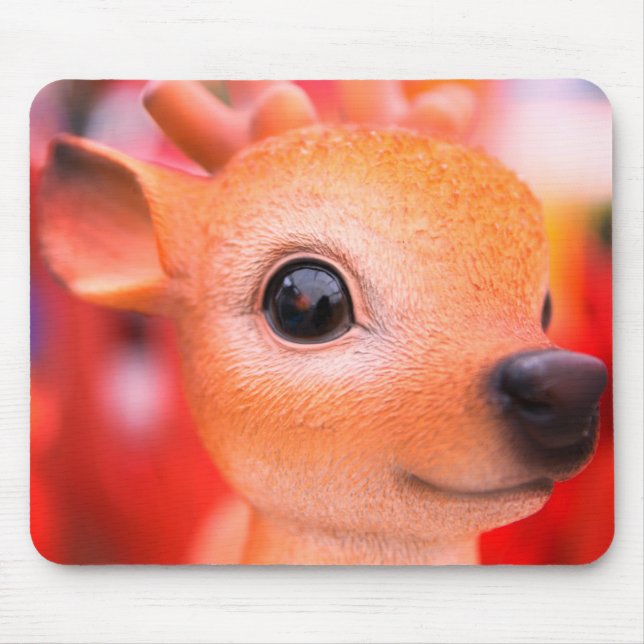 Tapis De Souris Noël de mignonne Reindeer (Devant)