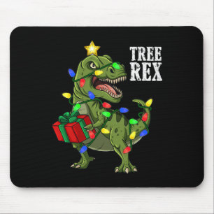 Tapis De Souris Noël Dinosaure Arbre Rex Garçons Filles Enfants Xm
