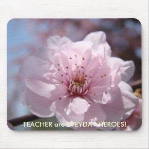 Tapis De Souris NOËL DONNE AUX ENSEIGNANTS FLEURS Héros de tous le