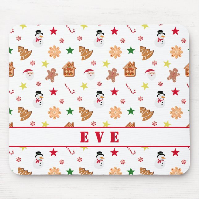 Tapis De Souris Noël doux (Devant)