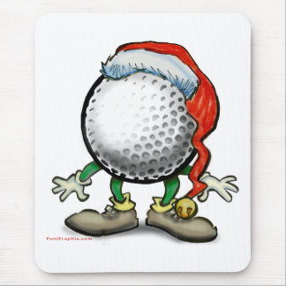 Tapis De Souris Noël du golf