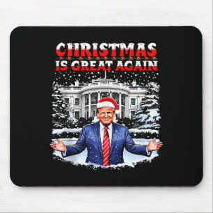 Tapis De Souris Noël est à nouveau génial Drôle de Père Noël Trump