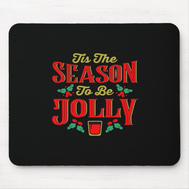 Tapis De Souris Noël est la saison  (Devant)