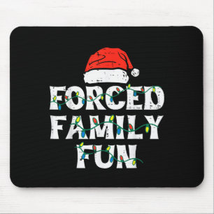 Tapis De Souris Noël Famille Drôle Xmas Correspondance Hommes Femm