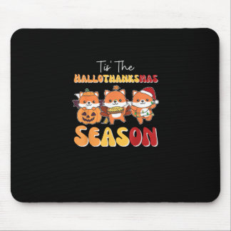 Tapis De Souris Noël Halloween C'Est La Saison Hallothanksmas