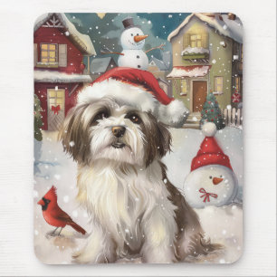 Tapis De Souris Noël Havanese Merveilleux Joyeux Noël