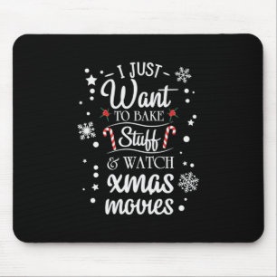 Tapis De Souris Noël Je Veux Juste Cuire