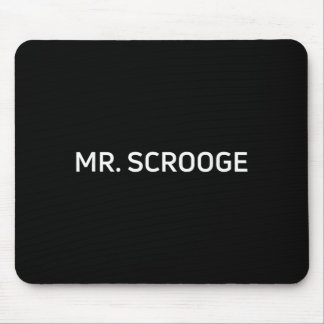 Tapis De Souris Noël M. Scrooge Bah Humbug