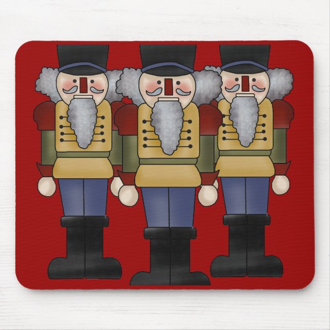 Tapis De Souris Noël Mousepad de casse-noix (Devant)