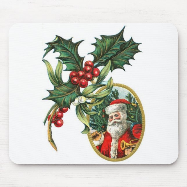 Tapis De Souris Noël Père Noël (Devant)
