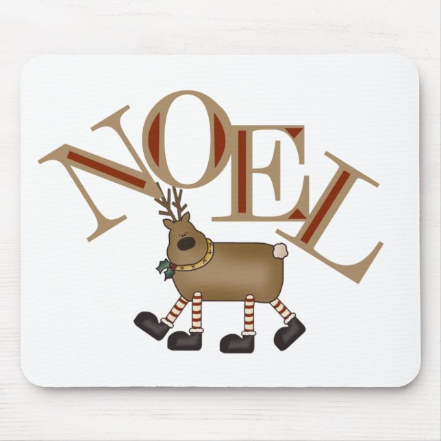 Tapis De Souris NOEL Reindeer Tshirts et cadeaux (Devant)