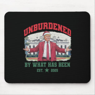 Tapis De Souris Noël sans le fardeau de ce qui a été Trump rétro 