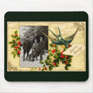 Tapis De Souris Noël vintage Mousepad