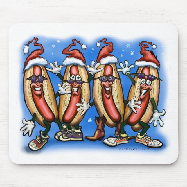 Tapis De Souris Noël Weiner (Devant)