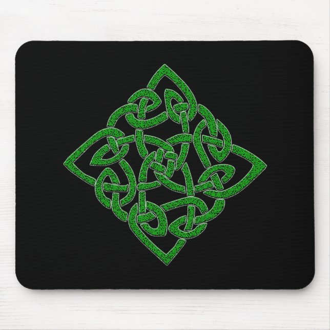 Tapis De Souris Noeud celtique - diamant Mousepads (Devant)