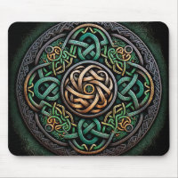 Noeud Celtique Green Gold