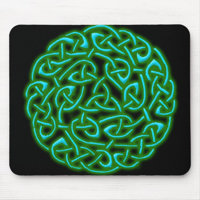 Tapis De Souris Noeud celtique - un de beaucoup (Devant)