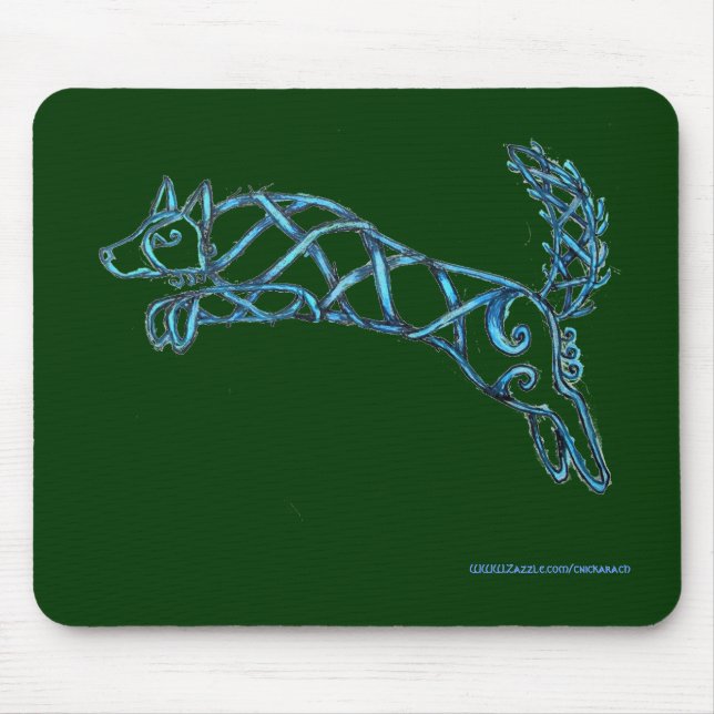 Tapis De Souris Noeud de border collie, Mousepad (Devant)