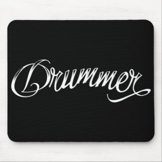 Tapis De Souris Noir de batteur