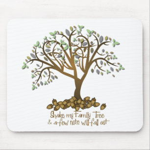 Tapis De Souris Noix d'arbre familial