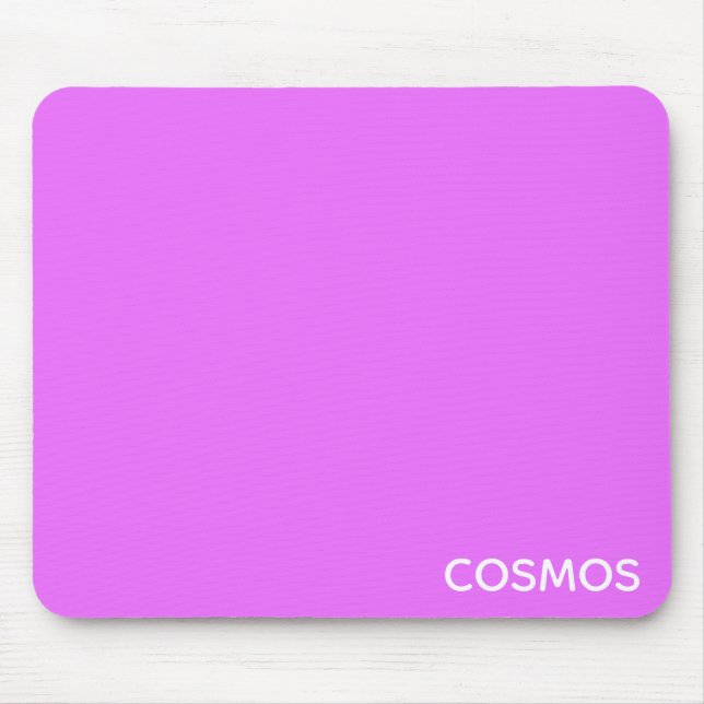 Tapis De Souris Nom de couleur pourpre cosmos (Devant)