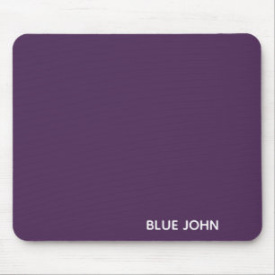 Tapis De Souris Nom de la couleur violette de Blue John