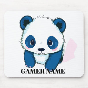 Tapis De Souris nom de Panda personnalisé