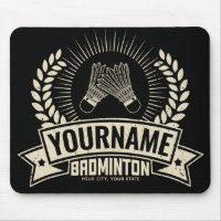 Nom du joueur de badminton personnalisé Racquet Sp