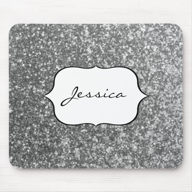 Tapis De Souris Nom fascinant Girly de charme de parties (Devant)